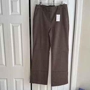NWT- Croft & Barrow Women’s Brown Wide-Leg Trousers